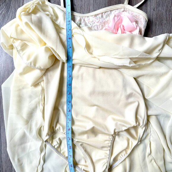Cream Babydoll Lyrical Dress - Picture 6 of 7
